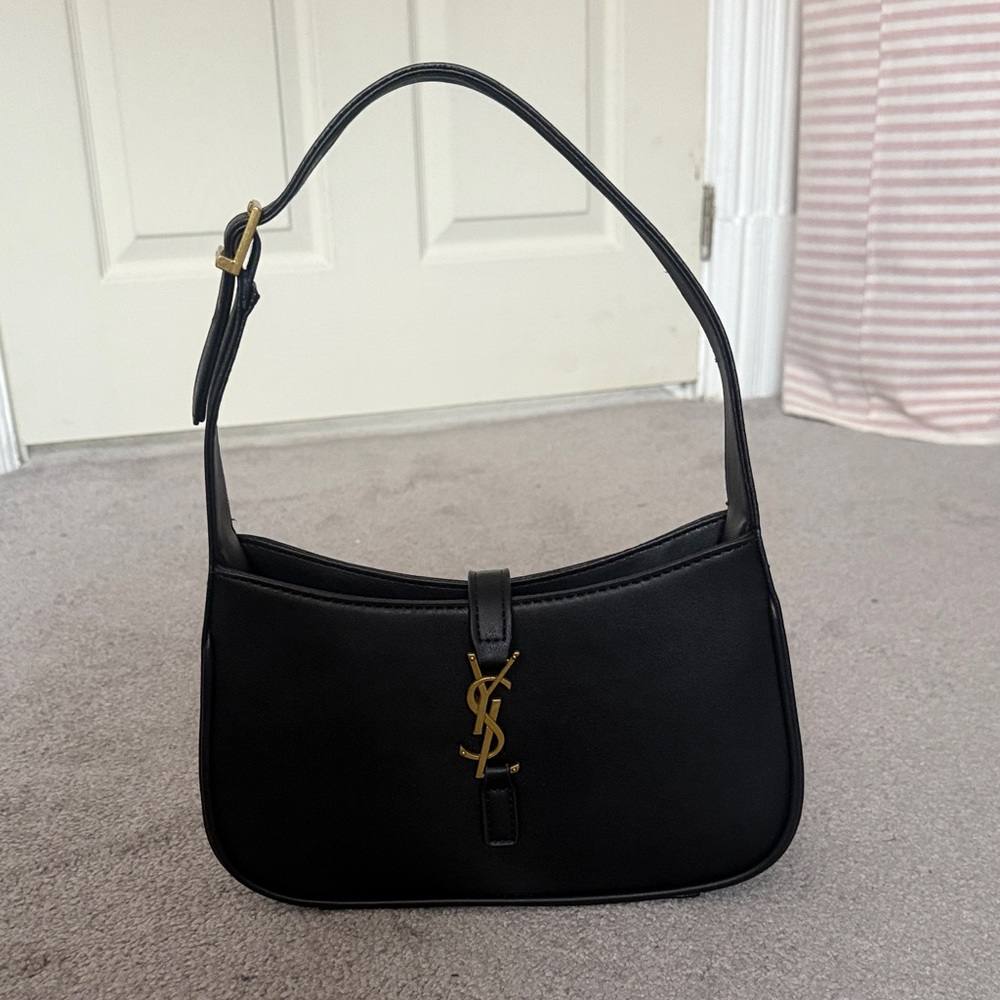 Black inspired and Gold Shoulder Bag